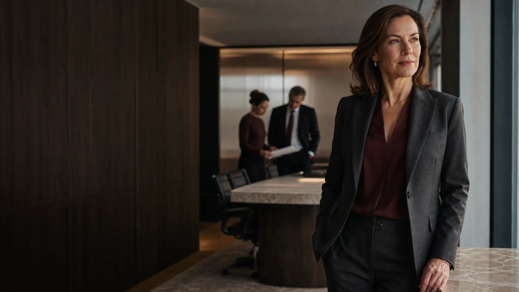Socia directora de un despacho contemporáneo